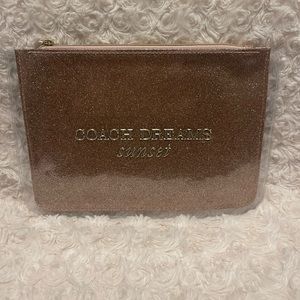 Coach makeup/pouch purse